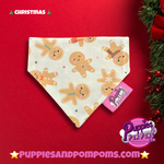 Christmas Gingerbread Men Bandana