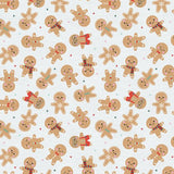 Christmas Gingerbread Men Bandana