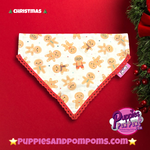 Christmas Gingerbread Men Bandana