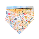 Floral Dogs Bandana - Snap On