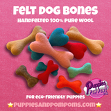 Felt Dog Bone Toy - 20cm