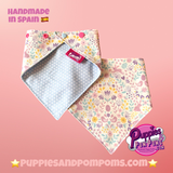 Spring Superstars Dog Bandana - Snap On