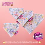 Spring Bunnies / Pink Vichy Bandana