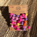 Pom Pom Garland - Pinks - 3m