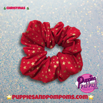 Christmas Stars Scrunchie